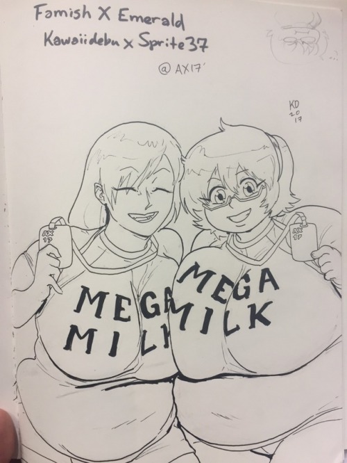 thekdubs: AnimeExpo masterpost 2/2  All the awesome Famish art I got at AX and my trades!   First pic by @o-8 of LabZero fame and super great guy  Second pic by @princecoffeecakes who’s super friendly and drew a great Famish  Third pic by @overlordzeon,