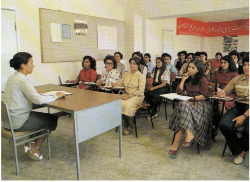 soundsof71:  This is a classroom full of women, in Afghanistan,