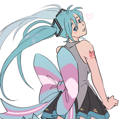 danciingcosmos:  Some old Miku requests from Ko-FiMore of em