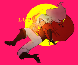 glowbat: it’ll be a cold day in hell when I stop drawing Lup