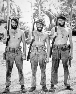 peerintothepast: Bearded brothers, Albert, John, and Walter Madden,