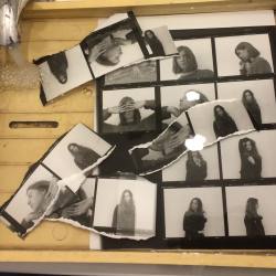 contact sheets from getting to shoot and learn with @selinkamayer