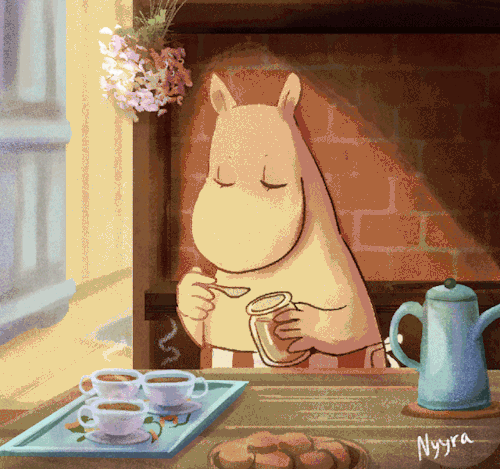 nyyra:  Teatime with Moominmamma