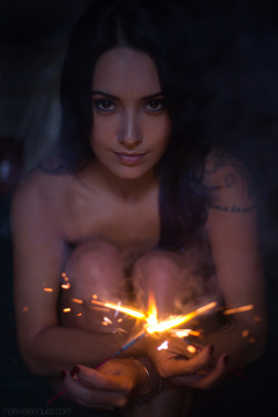 “Flames can illuminate as much as they can burn.”-Model: