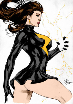 themagnify:Miss Marvel By Iago Maia By Ed Benes Studio by Kenkira