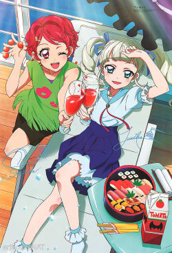 artbooksnat:  Autographed Aikatsu! (アイカツ！) poster in