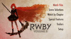 myipodisonfire:  RWBY Volume 2 Title Screens                