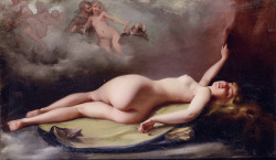 venusianpaintings:  Recicling Nude - Luis Ricardo Falero 