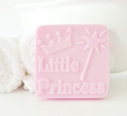 kawaiistomp:  “Little Princess” handmade pink soap ~ (photo