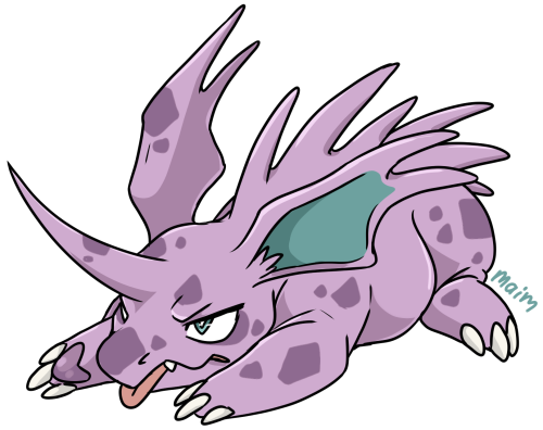 maimbutt:grumpy little nidorino