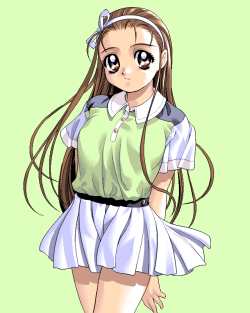Cute lolicon lolita ready for her tennis lessons, or whatever