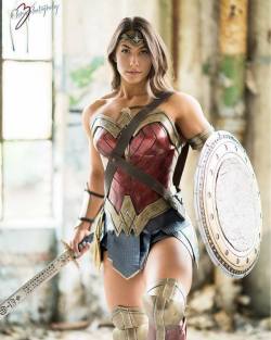 kane52630:  Wonder Woman cosplay by  Brigitte Goudz    I THINK