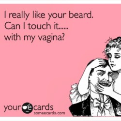 Never gets old. The answer is always yes. #beardlife #facialhair