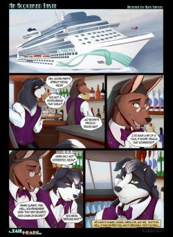 ajaxafterdark:  furryfang:  Furry comic requested by Verlich