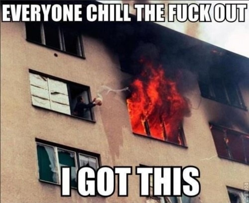 Panic trumps rationality yet again  ;)