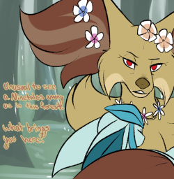 asktheshinysylveon:  Lady Norra contemplated his words, but something
