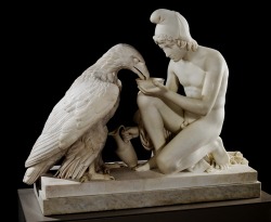 hadrian6:  Ganymede Waters Zeus as an Eagle. 1817.Bertel Thorvaldsen.
