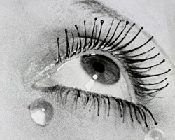 nobrashfestivity:   Man Ray, Eye and tears, 1930′sGelatin