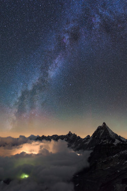 souhailbog:    The Milky way over the matterhorn |  © Photographer 