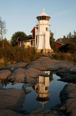worldoflighthouses:  Kallo Lighthouse, Kallo Island, Pori, Satakunta,