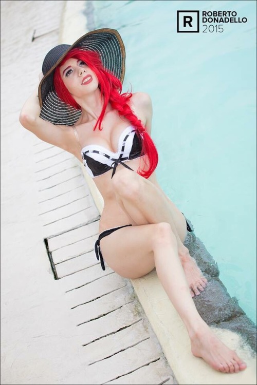 shesmywintergirl:Pool Party Miss Fortune, The Bounty Hunter.             MODEL: Eleonora Meggy Pillon (Lenora Jinxx).       PH: Irish Gerry Photography Another amazing submission from @shesmywintergirl 