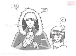 qob-vrisk:    Ichigo even forgot what he wanted to post in twitter.