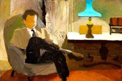 huariqueje:  ‘Untitled (Man Seated Near Lamp)’ -    Fairfield