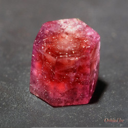 mineralists:  Red Beryl var. Bixbite  a rare form of Beryl(Red