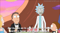 hombrada:  Rick and Morty