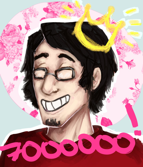 vicdraws:  MARK HIT SEVEN MILLION SUBSCRIBERS!!!