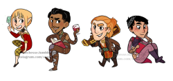thedutchesse: Dragon Age inquisition stickers I made for London