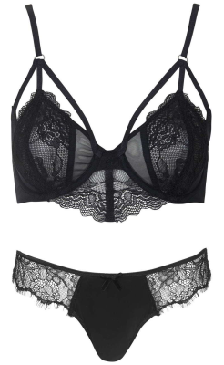 for-the-love-of-lingerie:  Topshop Bra here x Knickers here 