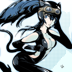 brinkofmemories:Naoto Shirogane in Kat’s Spy outfit from Gravity
