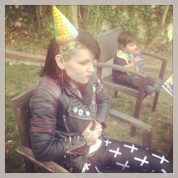 malicemcmunn:  @superfudgethegreat baby’s bday party just trying