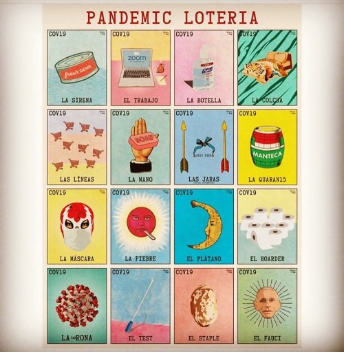 Pandemic Lotería  (at Hacienda Pèrez-Garcia) https://www.instagram.com/p/B_JoMVXDpYw/?igshid=4wuyithghr1t