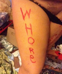 “Whore”