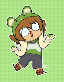 mintyskulls:  Have this Pidge in one of those paw hatsDon’t