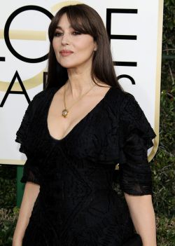 bellucci-bella:  Monica Bellucci attends 74th annual Golden Globe