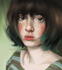 eatsleepdraw:  Green by Kris Auger