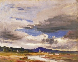 Janos Thorma (Kiskunhalas 1870 - Nagybanya 1937), View of Nagybanya,