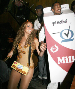oldloves:Mariah Carey & Nick Cannon, Halloween 2008