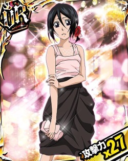 estella-may:New Rukia card from the Bleach Mobage game~