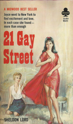 secretlesbians: Lesbian pulp covers from the 50s and 60s. See