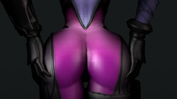 yoshiki-hub:  Widowmaker’s Big Butt ~~ (Rushed) Just a an update