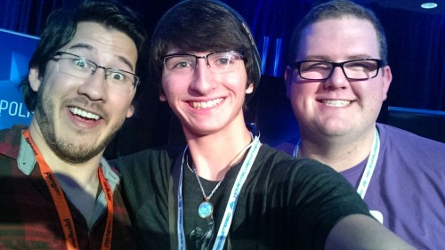 thebentelope:  I also got a selfie with Mark and Bob!