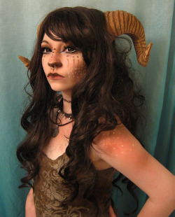 tentacles-and-stardust:  ~::Makeup Test - Faun::~ 