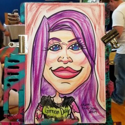 Today is the Black Market! Get a caricature, buy some art, make