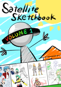 satellite9:  Guess what. I made a sketchbook! It’s got over