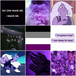 friendly-neighborhood-acethetics:Asexual Amethyst Moodboard for