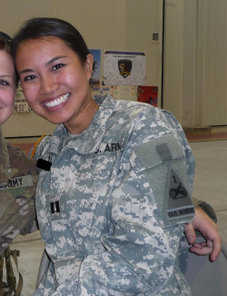 militarysluts:Gorgeous FT Hood 1AD Army CPT parties and enjoys